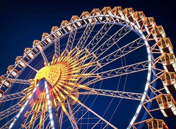 Ferris Wheel at Night