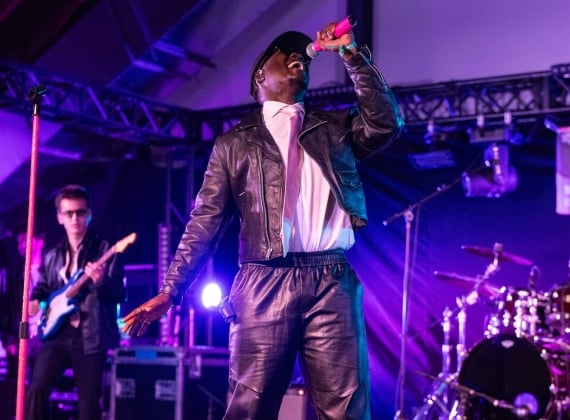 Artist HARMZ preforming at Nova Scotia Music Week 2024 
