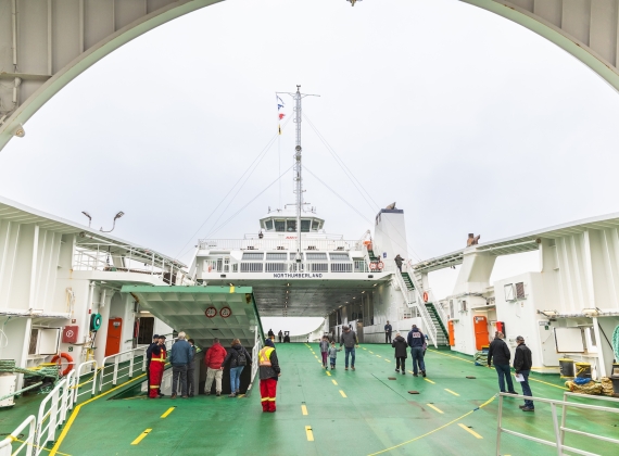 Vehicle Deck - MV Northumberland